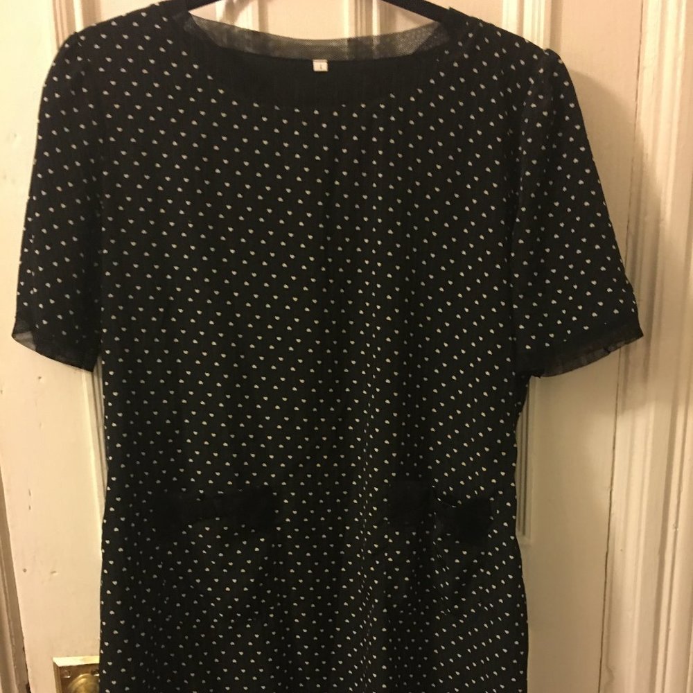 Polka dotted dress